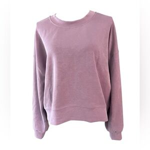 Lululemon Softstreme Perfectly Oversized Cropped Crew, sz 10